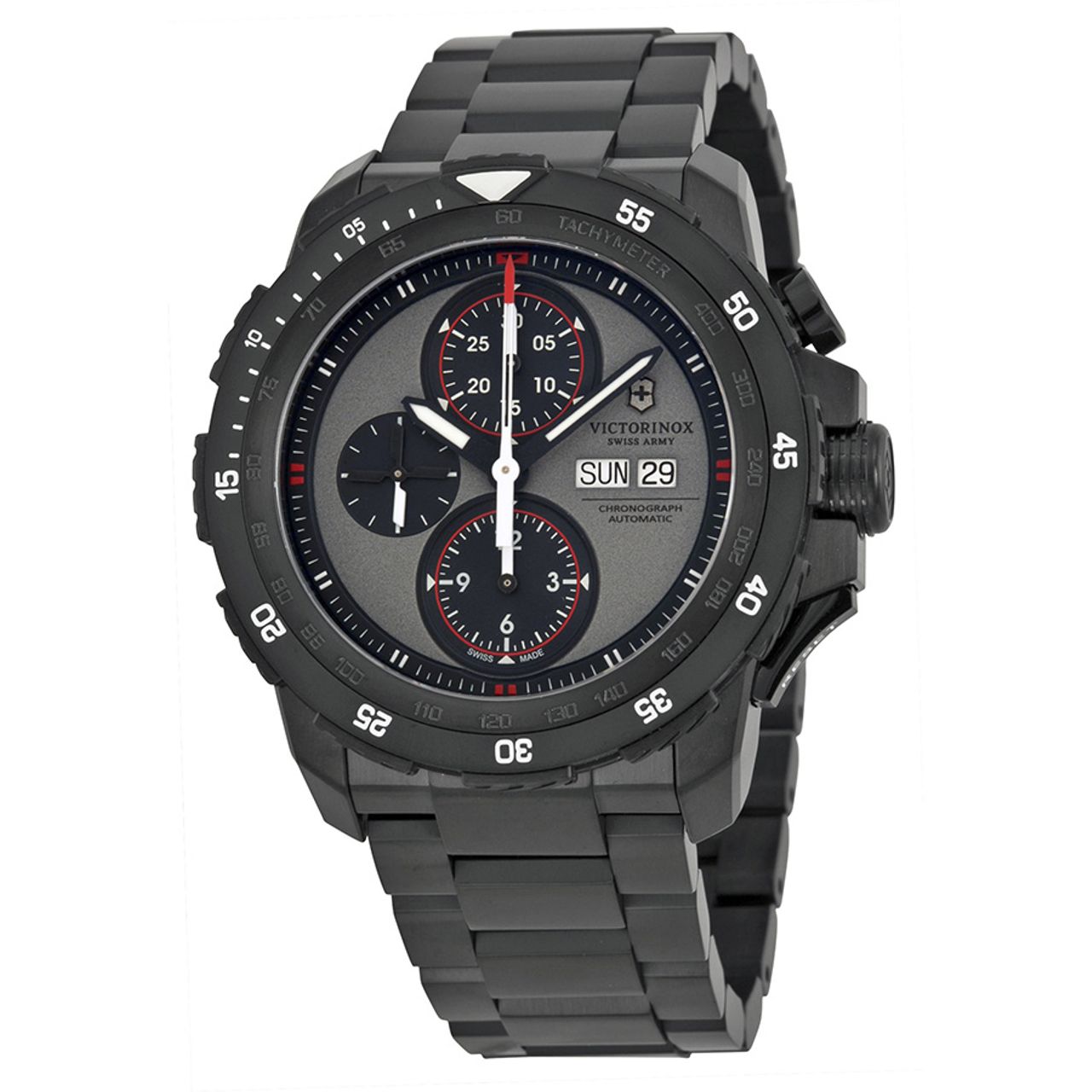 Victorinox 241573 Mens Grey Dial Analog Automatic Watch