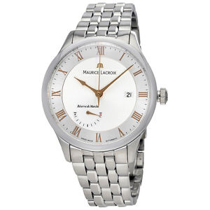 Maurice Lacroix Masterpiece Silver Dial Automatic Mens Watch MP6807-SS002-111