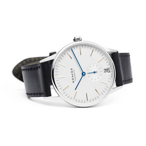 Nomos Glashütte Orion 38 mit Datum Ref. 380  *NEU* UVP € 2.280,--