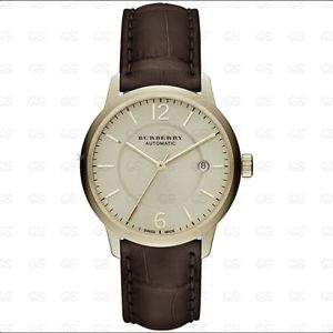 BURBERRY MEN'S THE CLASSIC ROUND AUTOMATIC WATCH BU10302