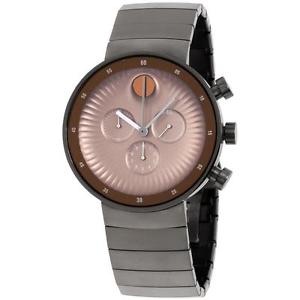 Movado Edge Copper Tone Dial Sta