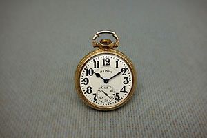 16 Size 21 Jewel Illinois Bunn Special 161A 60 HR Elinvar!