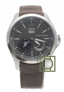 Girard Perregaux Traveller Moonphase 44mm Grey Dial NEW watch