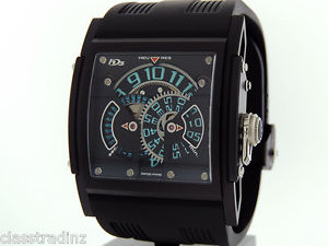 HD3 Complication Three Minds Titanium/PVD Black/BLUE Limited to 33 $56,000 NIB