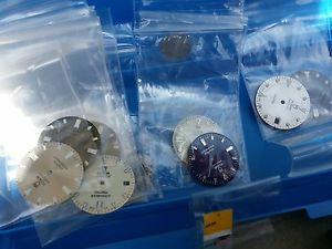 Tudor Dial  New old Stock Lot of 18 Dials and Matching Hands  never used