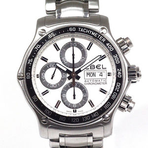 Free Shipping Pre-owned Men's EBEL 1911 Discovery Chrono E 9750 L 62