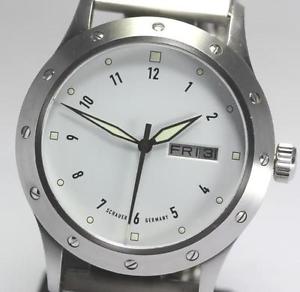 Auth JORG SCHAUER  200 Limited 7526-4  Automatic SS Men's watch