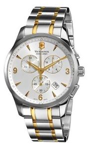 Victorinox Swiss Army Men's 241481 Alliance Two Tone Chronograph Watch