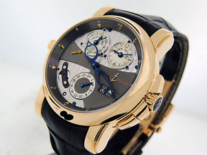 Ulysse Nardin Sonata Cathedral Dual 676-88/212 18k Rose Gold Alarm $55,800 BNIB