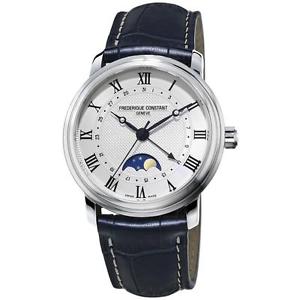 FREDERIQUE CONSTANT MEN'S CLASSICS MOONPHASE 40MM AUTOMATIC WATCH FC-330MC4P6