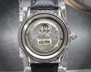 Handcrafted/made Direct Time Stainless Steel men's watch mechanical movement!