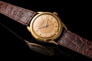 rare GIRARD PERREGAUX 18k SOLID GOLD VINTAGE WATCH UHR CAL. 46BE 660