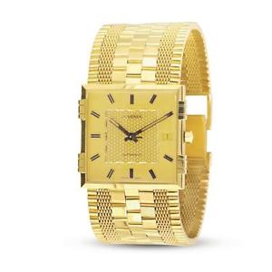 NOS 18K Gold JUVENIA MACHO Mens 25J AUTOMATIC Watch 8902* 1 Year Store Warranty!