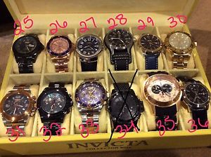 Lot Of 11 OR Piece Out - Invicta Watches, Various Models