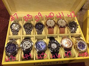 Lot Of 12 OR Piece Out - Invicta Watches, Various Models.