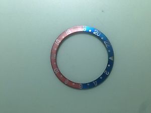 VINTAGE ROLEX PEPSI  BEZEL INSERT FOR GMT MASTER REF 1675 or 16750