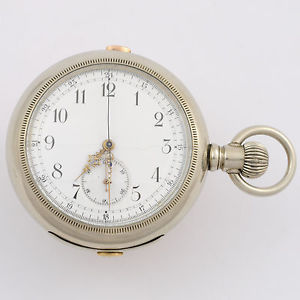Rare antique CHRONOGRAPH, quarter REPEATER pocket watch, cal.102