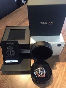 Graham Chronofighter Oversize GMT Big Date Divers Watch.