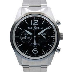 F / S Pre-owned Bell & Ross Original Chronograph BR126 41mm SS Self-Winding
