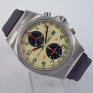 Glycine Combat Man's Watch Chronograph 44mm watch Automatic 3855.15 with date