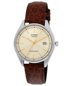 Casio Men's Leather watch #MTP-1175E-9A