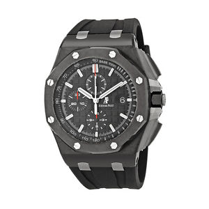 Audemars Piguet Royal Oak Offshore Black Dial Mens Watch 26400AU.OO.A002CA.01