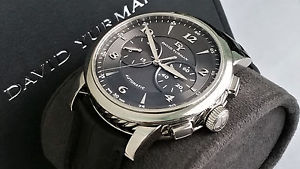 David Yurman - Classic 46mm Chronograph Automatic Watch - Stunning! retail $4800