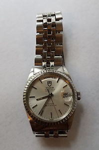 TUDOR "OYSTER PRINCE DATE DAY" MEN'S STAINLESS STEEL WATCH 94500 Presidential