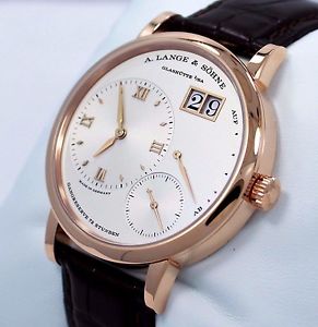 A. Lange & Sohne Grand Lange 1 117.032 18K Rose Gold 41mm Watch B&P *BRAND NEW*