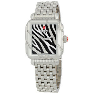 MICHELE Deco Safari Zebra Diamon