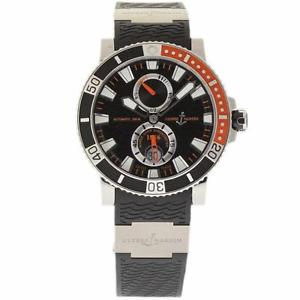 Ulysse Nardin New Maxi Marine Diver 263-90-3/92 Titanium Box/Paper/Waranty #UN12