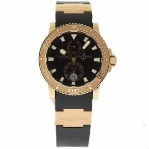Ulysse Nardin New Maxi Marine Diver 266-33-3A/92 Gold Box/Paper/2YrWarranty #UN8