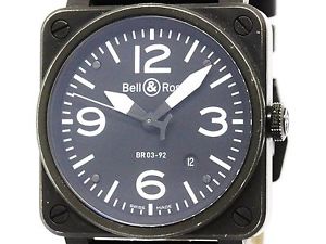 BELL & ROSS Aviation Steel Automatic Mens Watch BR03-92 (BF306965)