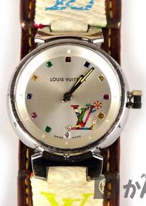 Louis Vuitton LV Japanese Murakami Takashi Q12130 Tambour Watch Excellent++