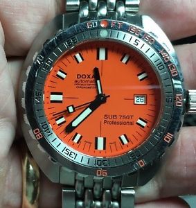 Doxa Sub 750T Professional Automatic Officially Certified Chronometer- An Icon!