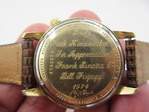 Vintage Bulova Accutron 218 gifted by Frank Sinatra & Bill Fugazy