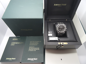 Audemars Piguet Royal Oak Chronograph 26320ST BLACK DIAL