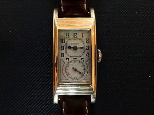 Vintage All Original Gruen Technni Quadron Doctor's Wrist Watch circa 1930