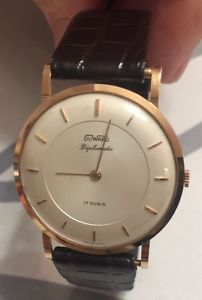Duward Diplomatic 17 Rubis Gold 18k Rare