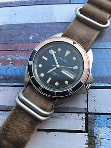 Vintage Felca Seascoper III Mens Divers Watch G Monnin