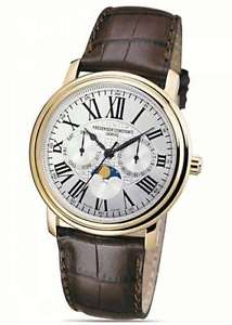 Free Shipping Frederique Constant Orologio Passion Moon Phase Day Date Automatic