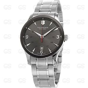Victorinox Swiss Army Alliance Men's Grey Dial Stainless Steel Swiss Automatic W