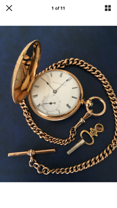 14ct Gold Waltham pocket watch