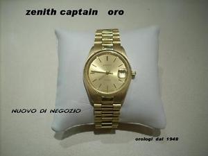 ZENITH  CAPTAIN  oro   quarzo   UNISEX