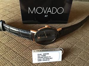 Movado Model # 0605755 18k Rose-Gold 125 Anniversary Limited-Edition Men's Watch