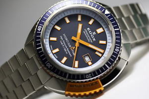 EDOX Hydro Sub-Norpole 350 Limited 80201-3BUO-BU Watch Never Used Mint