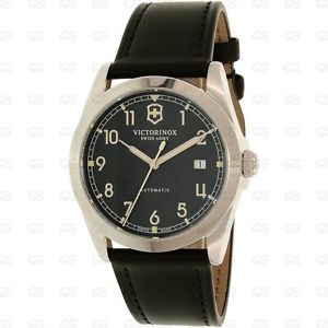 Victorinox Swiss Army Men's Automatic Watch Infantry Mechanical 241586 with Leat