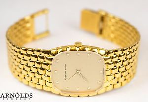 Vintage Audemars Piguet Solid 18k Gold Men's Mechanical 27mm Watch