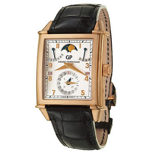 GIRARD PERREGAUX VINTAGE 1945 MEN'S 36MM AUTOMATIC DATE WATCH 90275-52-111-BA6A