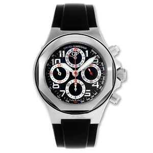 GIRARD PERREGAUX LAUREATO MEN'S 44MM CHRONOGRAPH DATE WATCH 80180-1-16-14FK6A